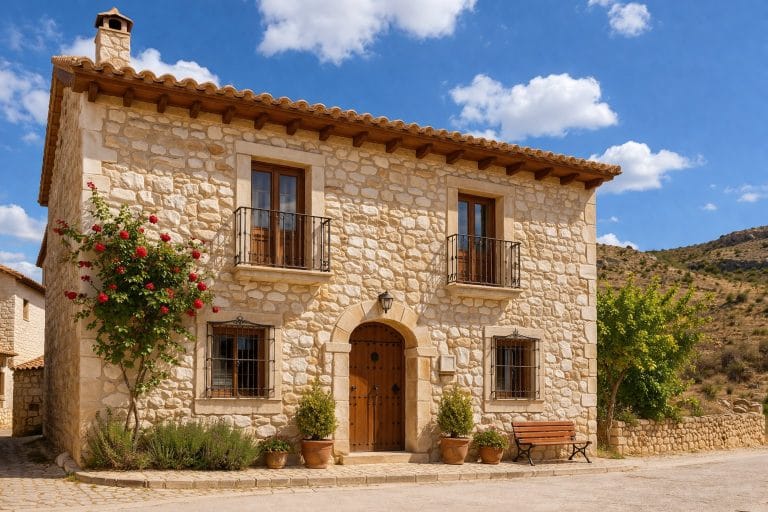 Inmueble rural de piedra en el Alto Palancia, zona de actuación de Ábaco Innovación