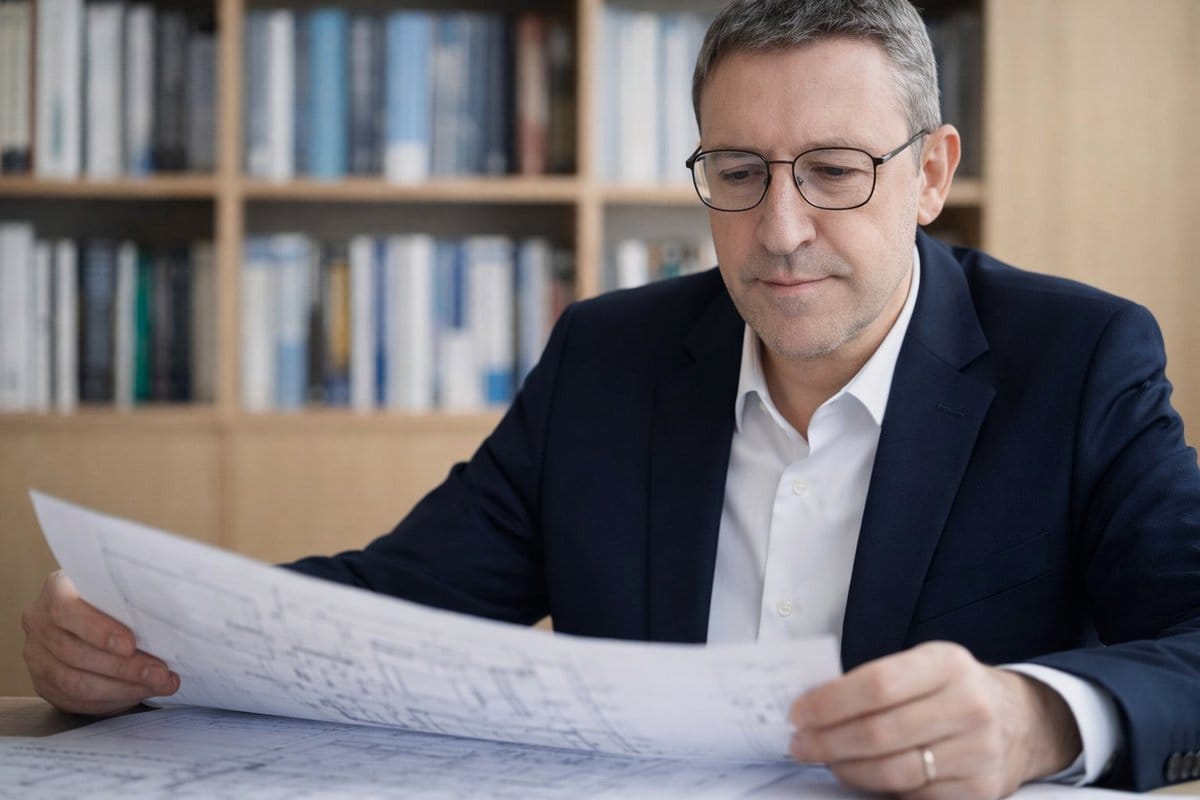 Arquitecto técnico realizando certificado de eficiencia energética